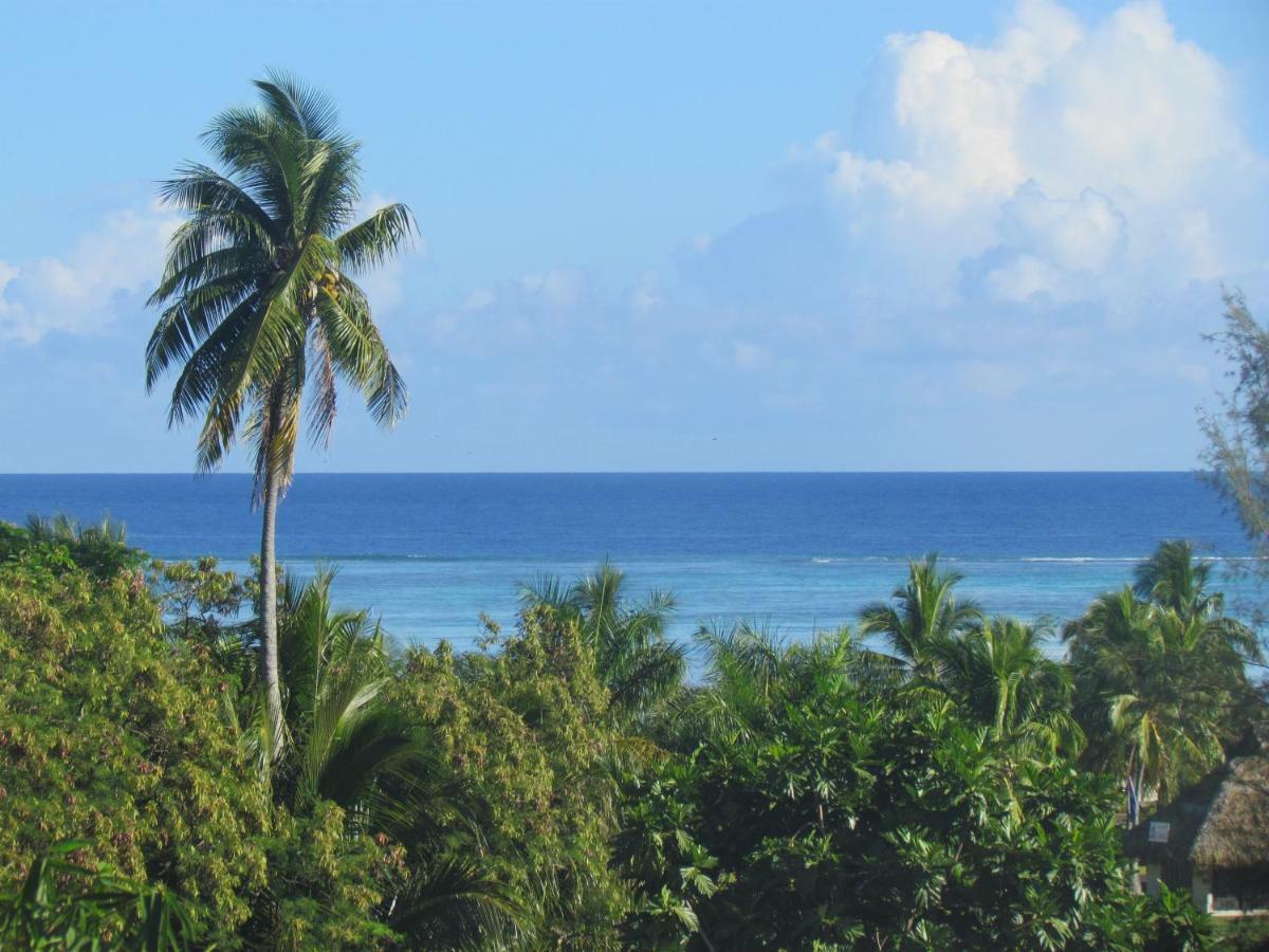 Location " La Pirogue " Maison D'Hotes A Moorea Haapiti Bagian luar foto